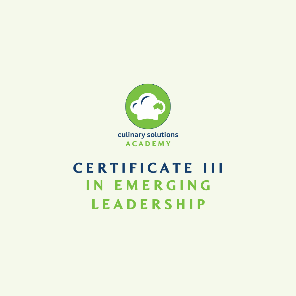 Certificate III of Emerging Leadership