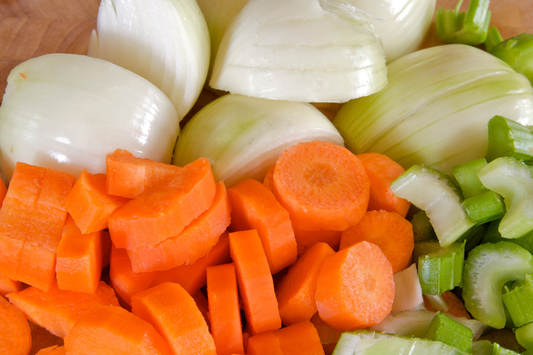 Mirepoix - A chef's secret ingredient
